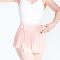 1st Position Pull-On Mesh Skirt