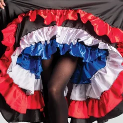 1st Position Red/White/Blue Can-Can Skirt