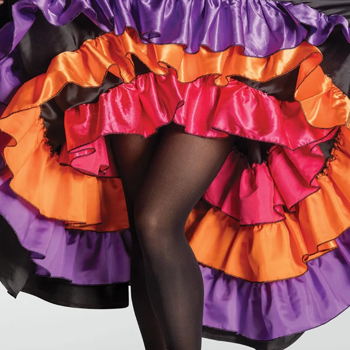 1st Position Red/White/Blue Can-Can Skirt