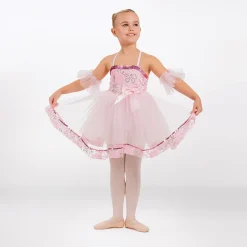 1st Position Ribbon Appliqué Ballet Dress