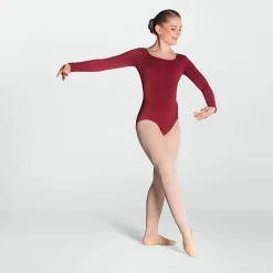 1st Position Seamless Long Sleeved Leotard