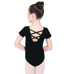 1st Position Seamless Rhinestone Cross Back Leotard