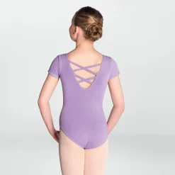 1st Position Seamless Rhinestone Cross Back Leotard
