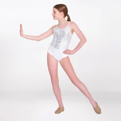 1st Position Sequin Front Leotard