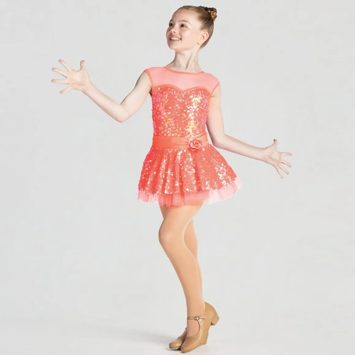 1st Position Sequin Glitz Dress