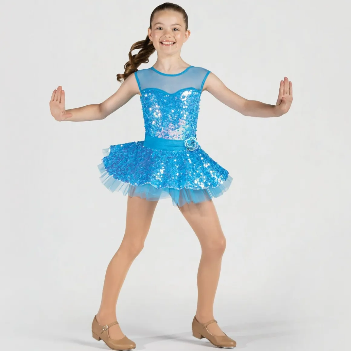 1st Position Sequin Glitz Dress