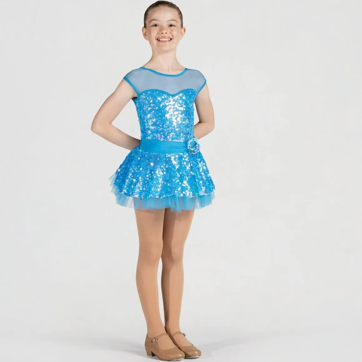 1st Position Sequin Glitz Dress