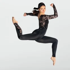 1st Position Sequin Lace Unitard