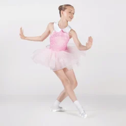 1st Position Sequinned Bodice Tutu with Collar