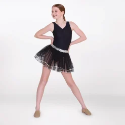 1st Position Sequin Waistband Tutu skirt