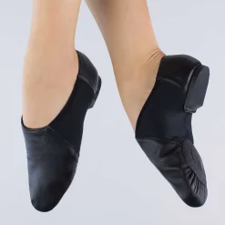 1st Position Split Sole Stretch Jazz Shoe
