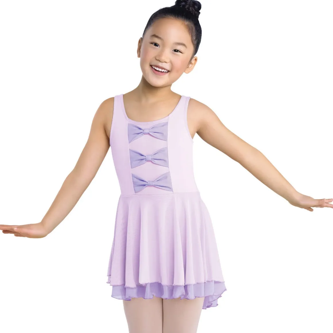 1st Position Tank Two-Tone Dress