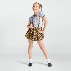 1st Position Tartan Schoolgirl Outfit with Bow