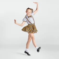 1st Position Tartan Schoolgirl Outfit with Bow