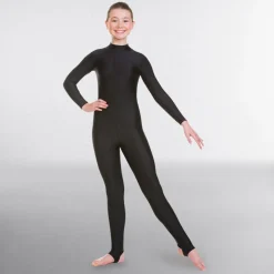 1st Position Toni Long Sleeved Keyhole Back Catsuit