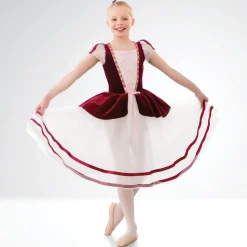 1st Position Velour Corset Bodice Ballet Dress