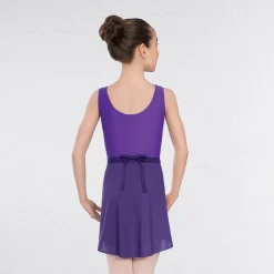 UTD Level 3-6 Ballet Purple Wrapover Skirt