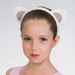 White Animal Ears