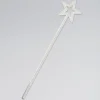 White Glitter Star Wand